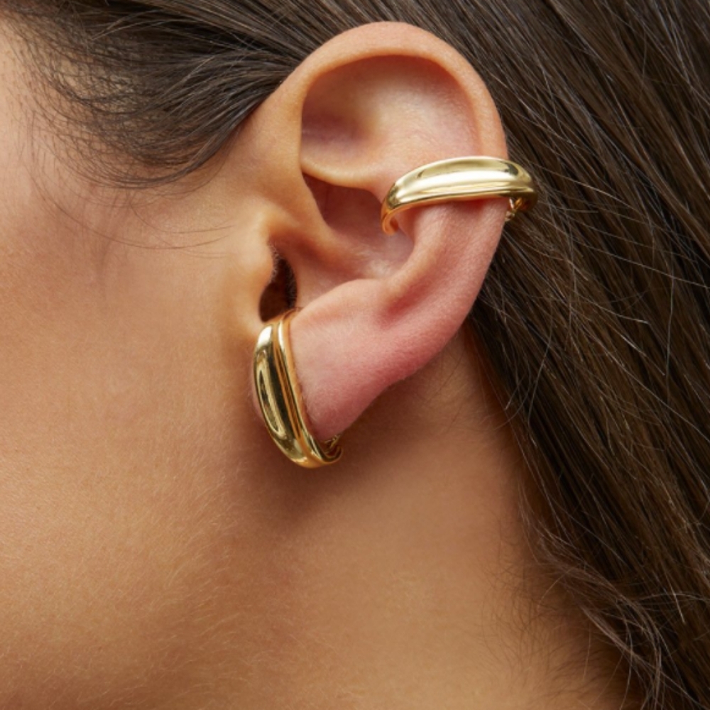 Jenny Bird Groove Lobe Cuff •• Rare!!
